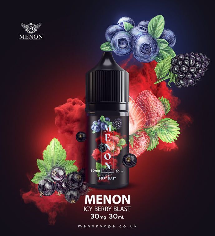 Menon – Icy Berry Blast [50/50] - 30mg NicSalt 30ml